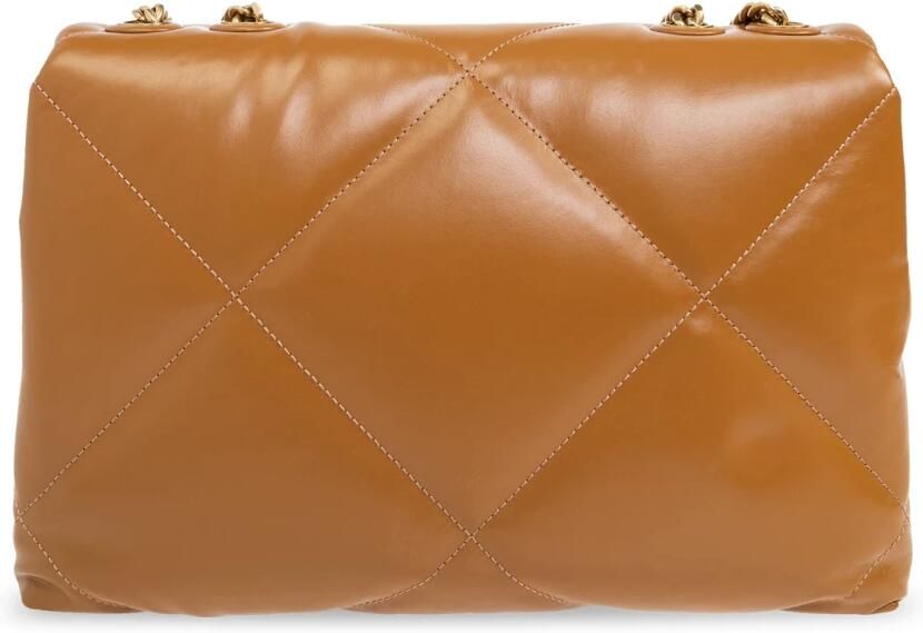 TORY BURCH Crossbody bags Kira Diamond Quilt Convertible Shoulder Bag in cognac - Foto 9