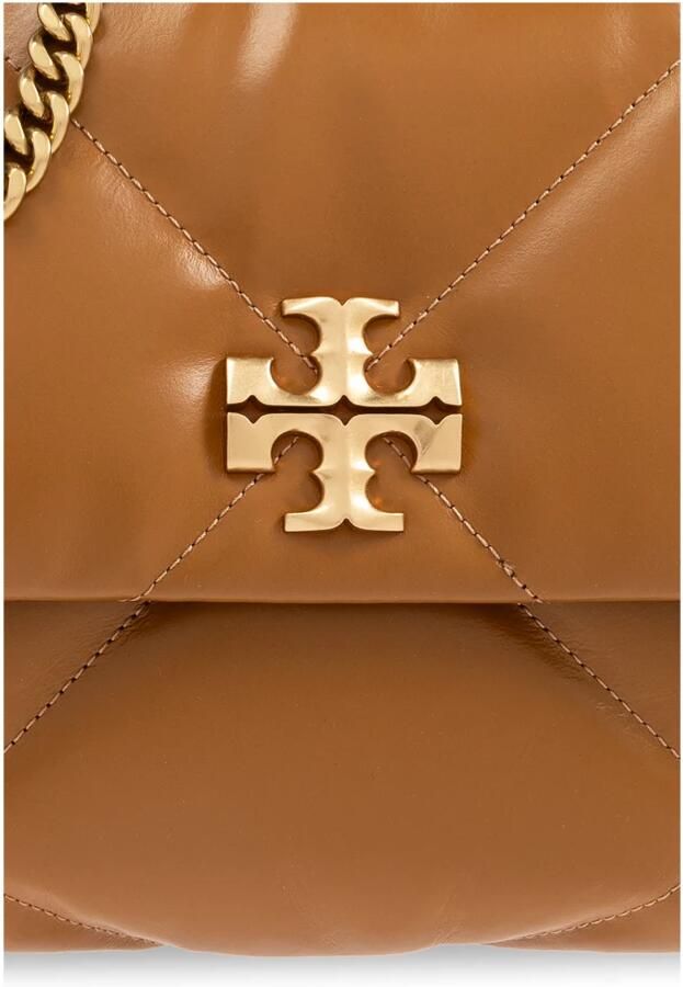 TORY BURCH Crossbody bags Kira Diamond Quilt Convertible Shoulder Bag in cognac - Foto 4