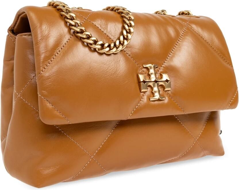 TORY BURCH Crossbody bags Kira Diamond Quilt Small Convertible Shoulder Bag in bruin - Foto 8