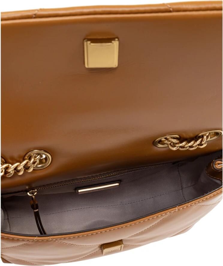 TORY BURCH Crossbody bags Kira Diamond Quilt Small Convertible Shoulder Bag in bruin - Foto 3