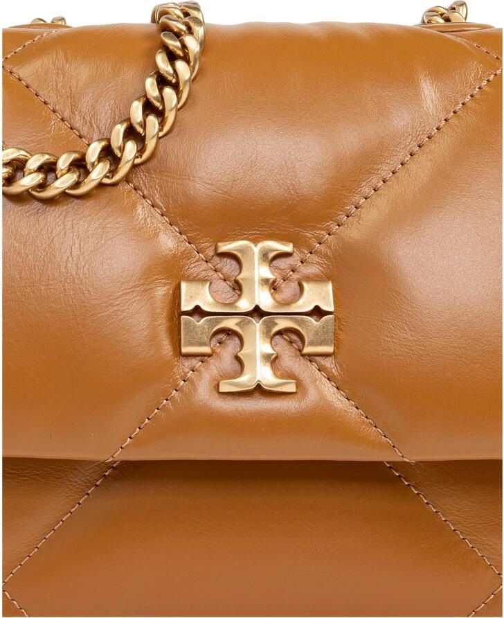 TORY BURCH Crossbody bags Kira Diamond Quilt Small Convertible Shoulder Bag in bruin - Foto 4