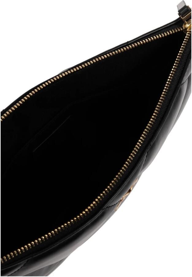 TORY BURCH Zwarte Nappa Chevron Gewatteerde Crossbody Tas Black Dames - Foto 6