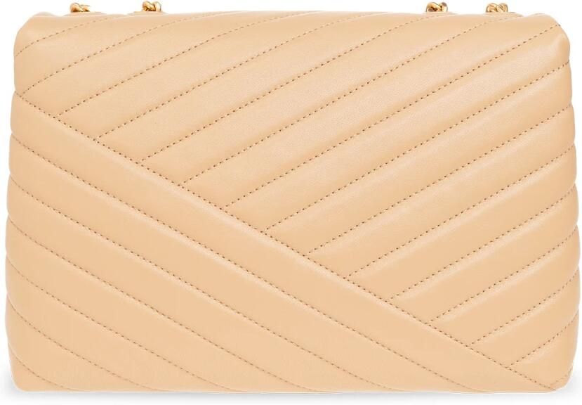 TORY BURCH Shoppers Kira Chevron Convertible Bag Leather Desert Du in beige - Foto 14
