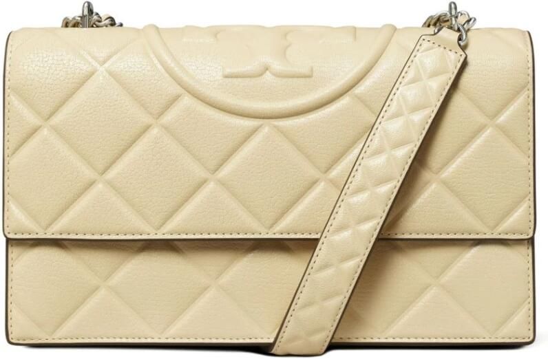 TORY BURCH Crossbody bags Fleming Convertible Shoulder Bag in beige - Foto 4
