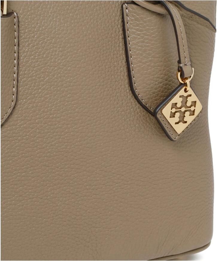 TORY BURCH Crossbody bags Mini Pebbled Swing Leather Bag in bruin - Foto 3