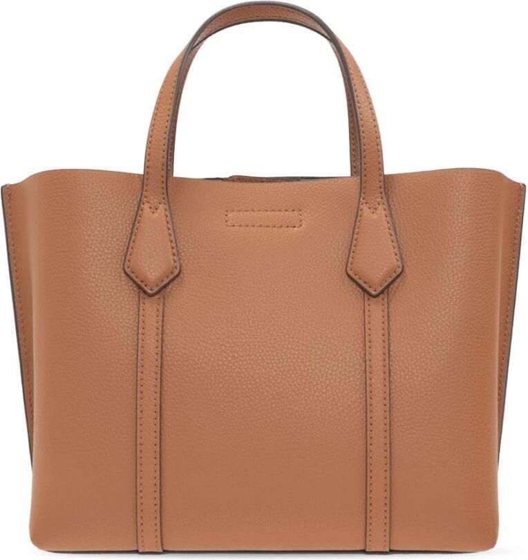 TORY BURCH Shoppers & Totes Perry Triple-Compartment Small Tote in cognac - Foto 3