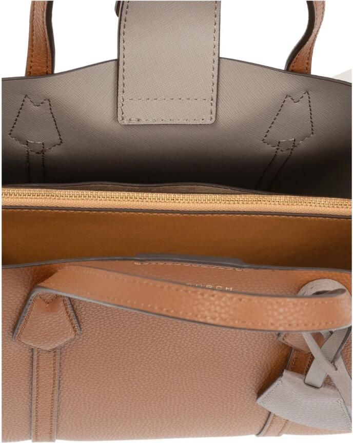 TORY BURCH Shoppers & Totes Perry Triple-Compartment Small Tote in cognac - Foto 4
