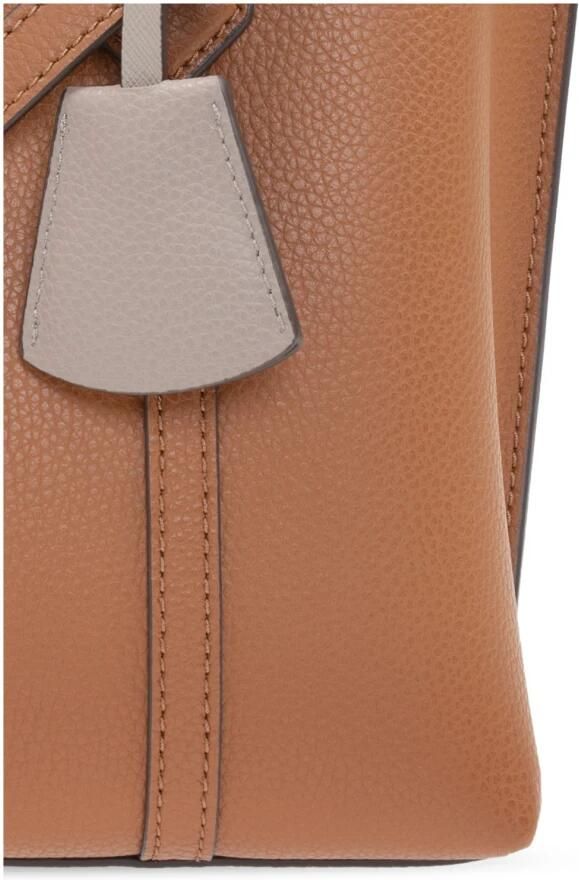 TORY BURCH Shoppers & Totes Perry Triple-Compartment Small Tote in cognac - Foto 7