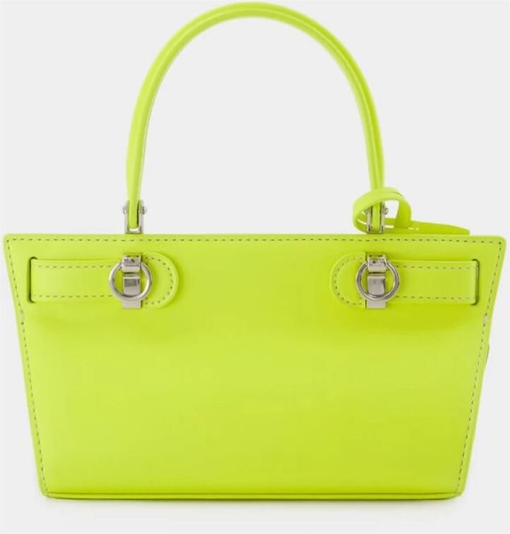 TORY BURCH Shoppers Petite Lee Radziwill Cat Eye Bag Yellow Leath in geel - Foto 3