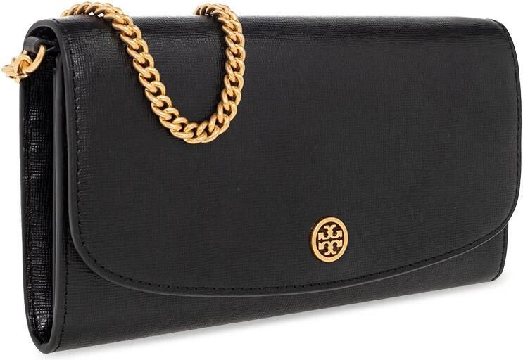 TORY BURCH Zwarte Robinson Chain Portemonnee Black Dames - Foto 9