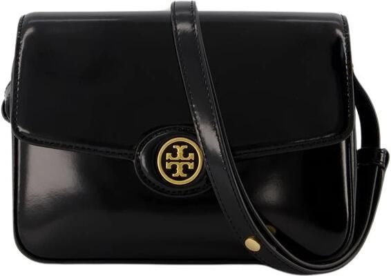 TORY BURCH Hobo bags Robinson Spazzolato Convertible Shoulder Bag in zwart - Foto 16