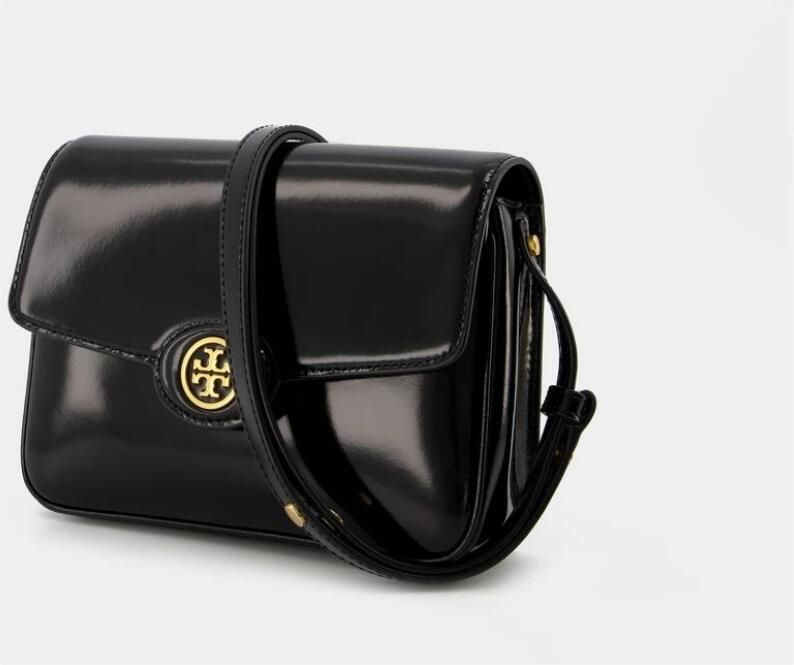 TORY BURCH Hobo bags Robinson Spazzolato Convertible Shoulder Bag in zwart - Foto 10