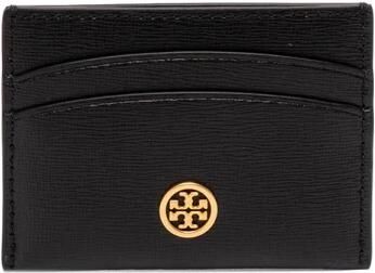 TORY BURCH Zwarte Robinson Kaarthouder Stijlvol en Compact Portemonnee Black Dames - Foto 3