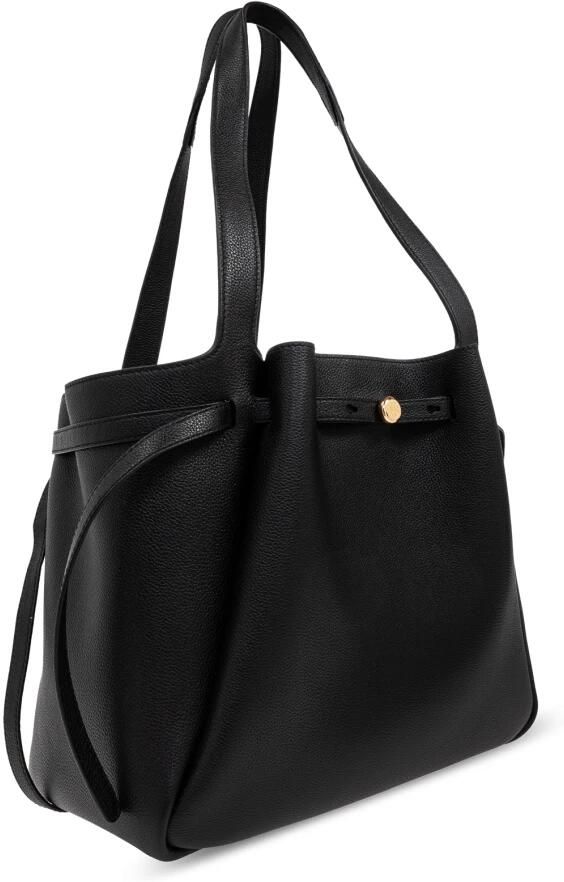TORY BURCH Shoppers & Totes Romy Pebbled Tote in zwart - Foto 6