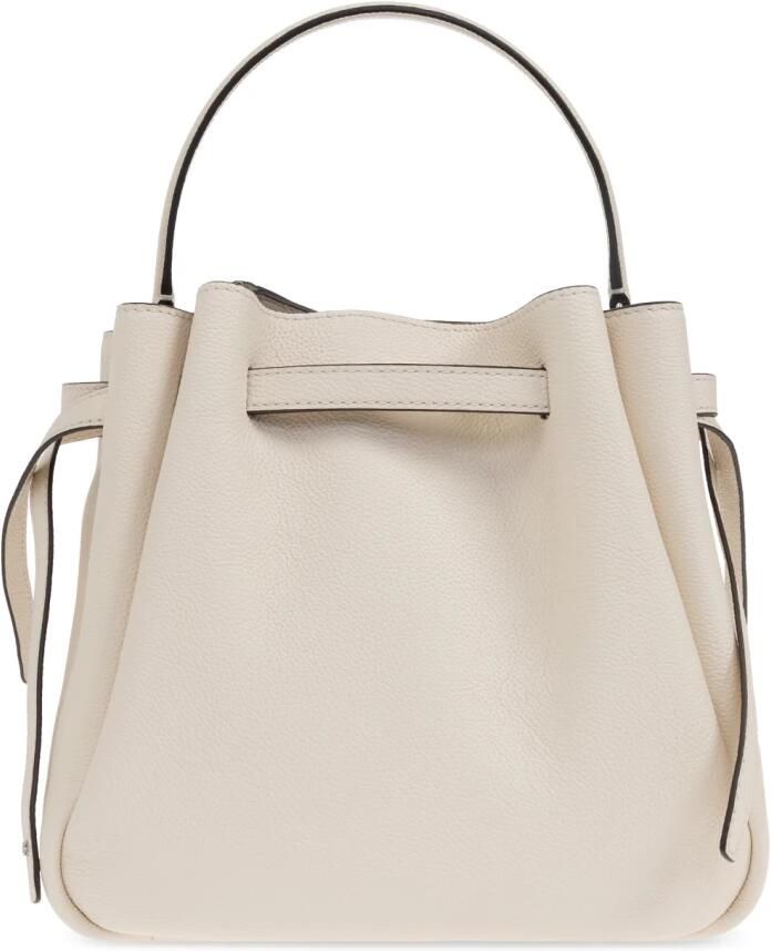 TORY BURCH Bucket bags Romy Pebbled Bucket Bag in crème - Foto 3