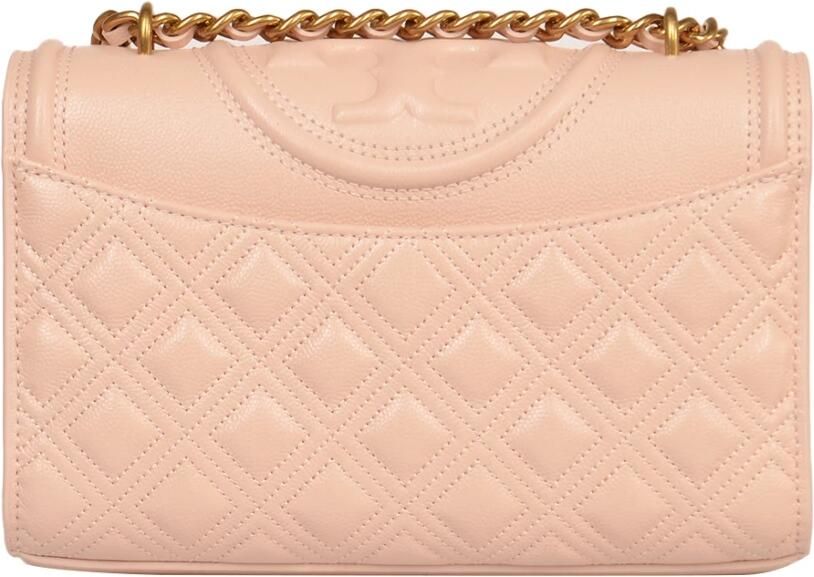 TORY BURCH Crossbody bags Fleming Soft Grain Small Convertible Shoulder Bag in poeder roze - Foto 3