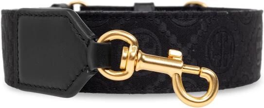TORY BURCH Zwarte Leren Schoudertas met Dubbele Ritssluiting Black Dames - Foto 8