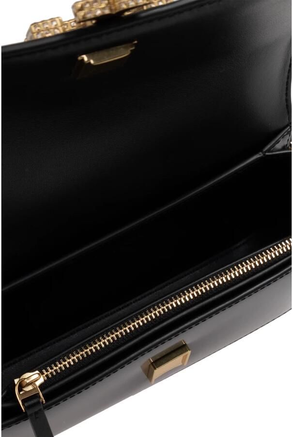 TORY BURCH Shoppers Eleanor Pave Spazzolato E W Small Convertible Shou in zwart - Foto 3