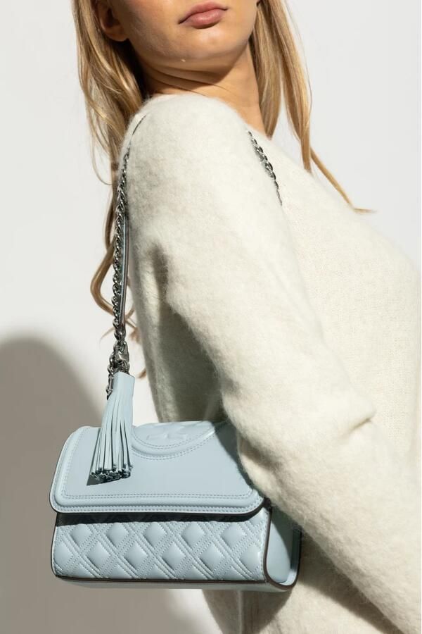TORY BURCH Shoppers Fleming Small Convertible Shoulder Bag in blauw - Foto 8