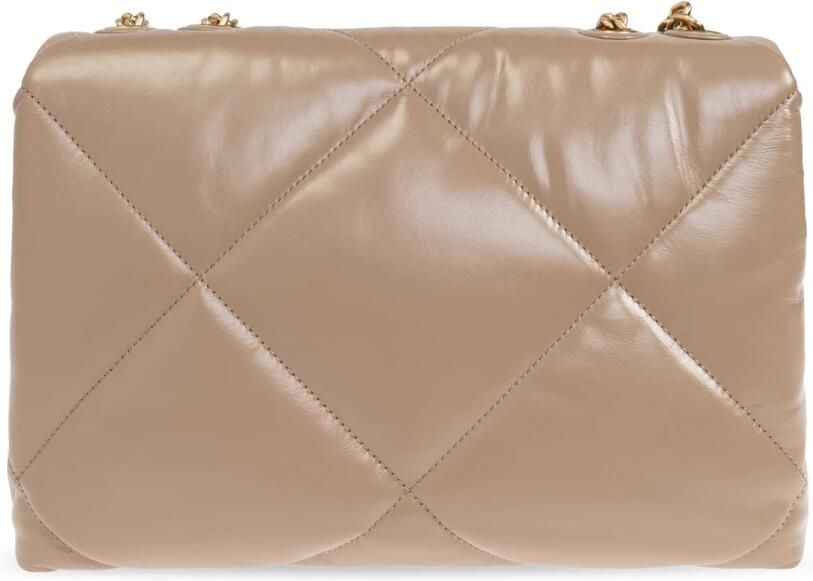TORY BURCH Shoppers Kira Diamond Quilt Convertible Shoulder Bag in beige - Foto 7