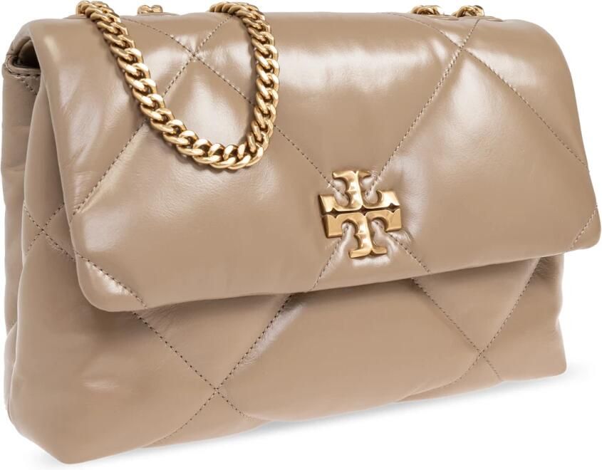 TORY BURCH Shoppers Kira Diamond Quilt Convertible Shoulder Bag in beige - Foto 5