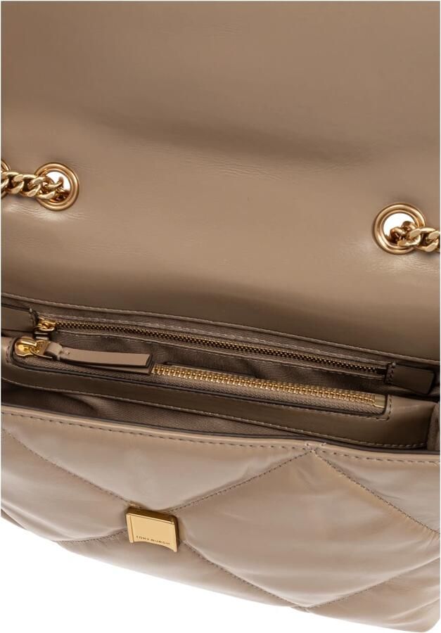 TORY BURCH Shoppers Kira Diamond Quilt Convertible Shoulder Bag in beige - Foto 4
