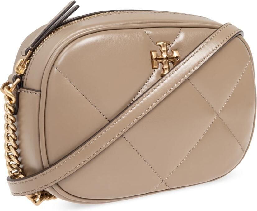 TORY BURCH Crossbody bags Kira Diamond Quilt Camera Bag in taupe - Foto 7