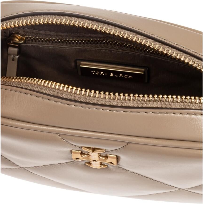 TORY BURCH Crossbody bags Kira Diamond Quilt Camera Bag in taupe - Foto 5