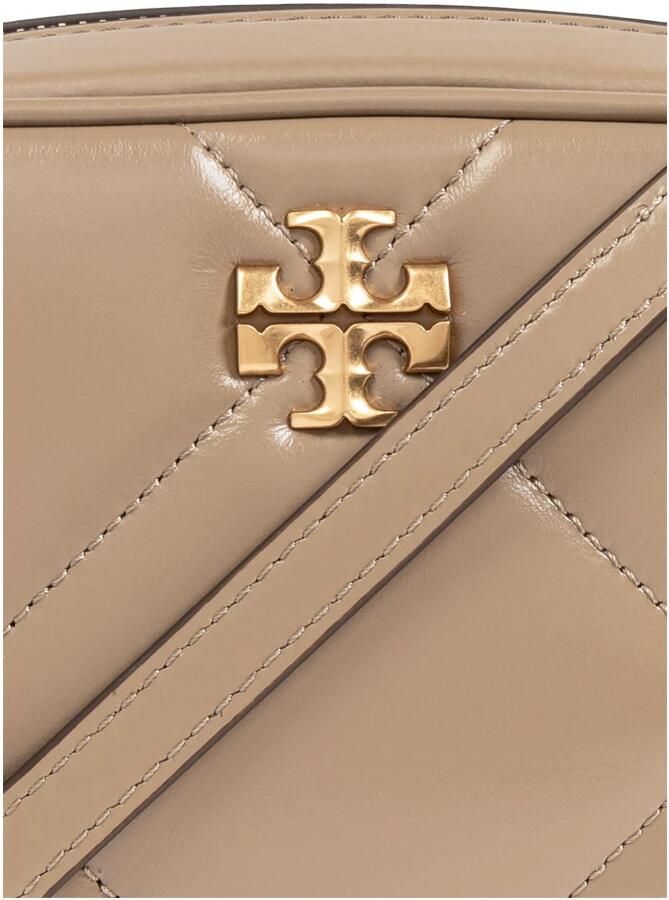 TORY BURCH Crossbody bags Kira Diamond Quilt Camera Bag in taupe - Foto 6