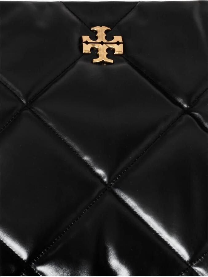 TORY BURCH Zwarte Schoudertas met Ketting en Magneetsluiting Black Dames - Foto 3