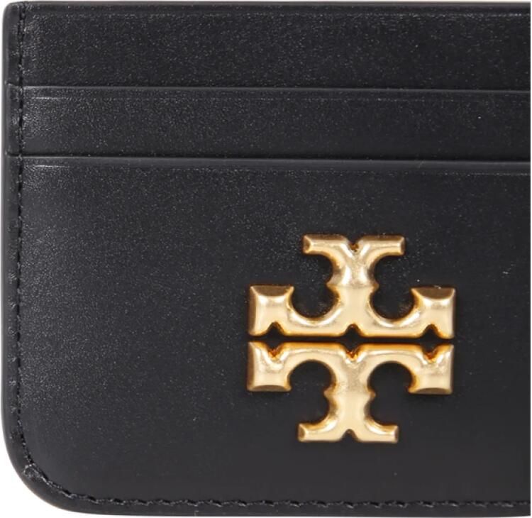 TORY BURCH Eleanor Kaarthouder Zwarte Portemonnees Kaarthouders Black Dames