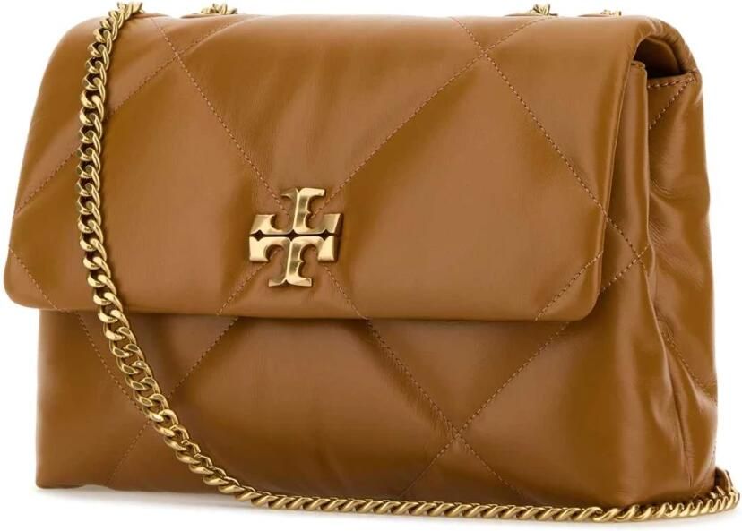TORY BURCH Crossbody bags Kira Diamond Quilt Convertible Shoulder Bag in cognac - Foto 8