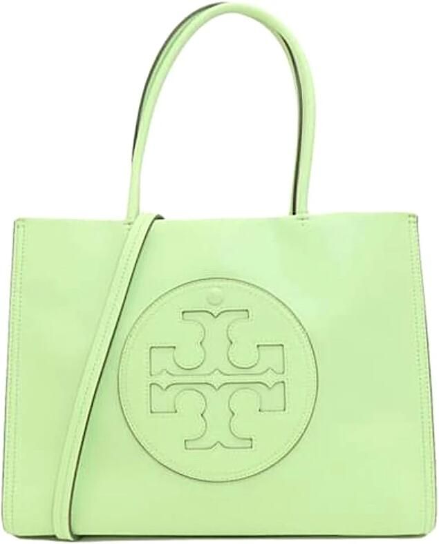 TORY BURCH Groene Kleine Tote Tas met Verstelbare Schouderband Green Dames - Foto 6