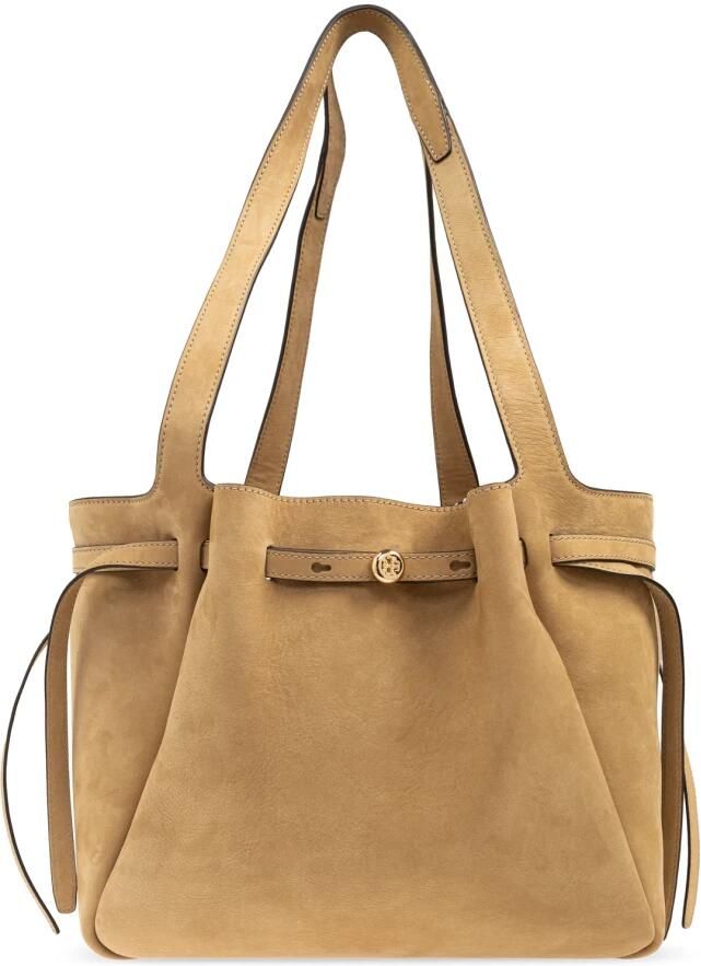 TORY BURCH Shoppers & Totes Romy Nubuck Tote in beige - Foto 3