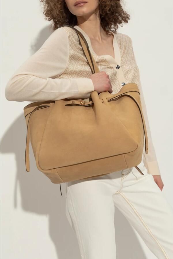 TORY BURCH Shoppers & Totes Romy Nubuck Tote in beige - Foto 6