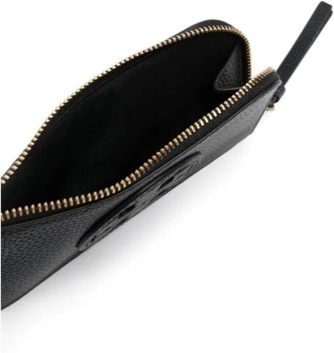 TORY BURCH Stijlvolle Kaarthouders Collectie Black Dames