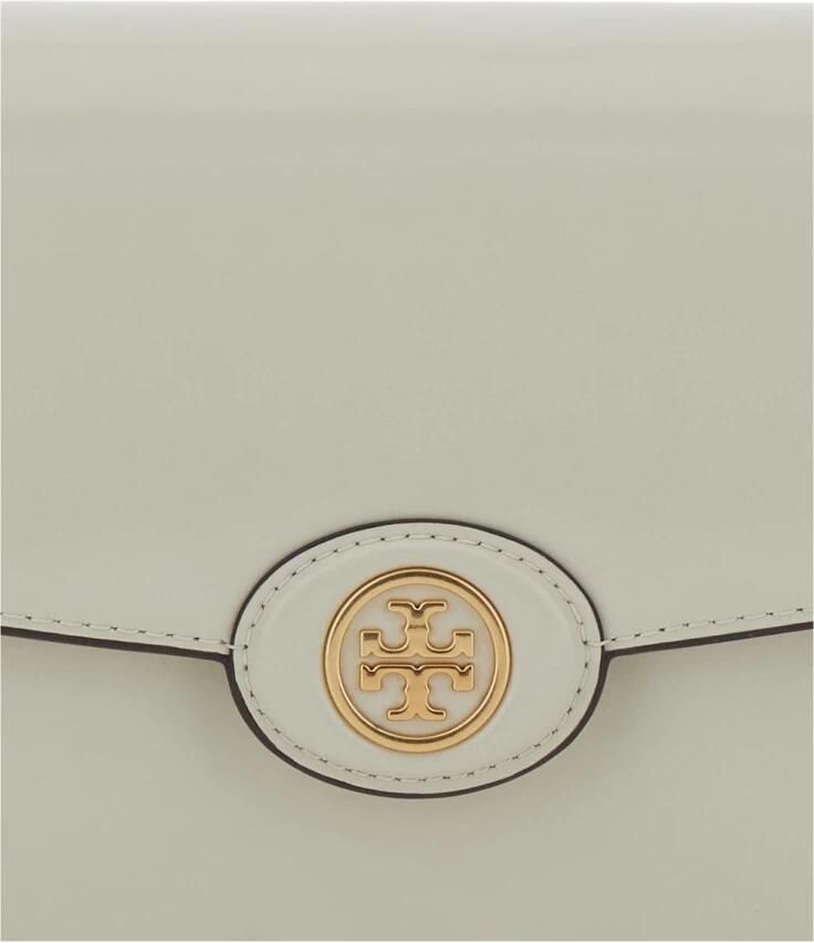 TORY BURCH Crossbody bags Robinson Spazzolato Convertible Shoulder Bag in beige - Foto 5