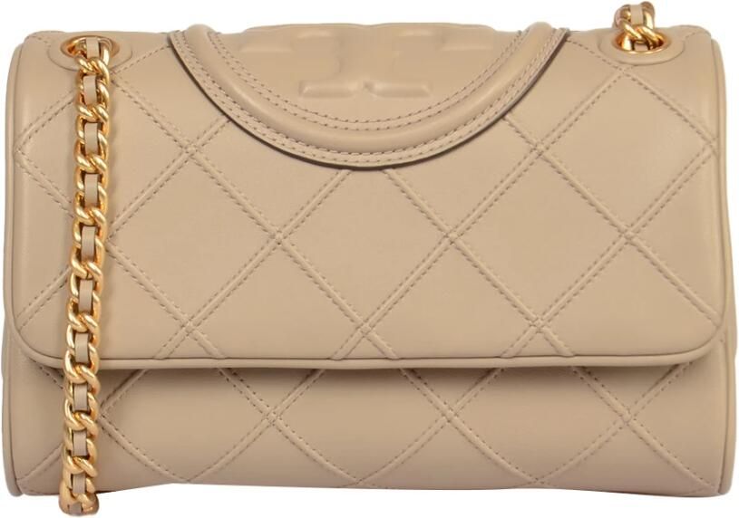 TORY BURCH Crossbody bags Fleming Soft Small Convertible Shoulder Bag in beige - Foto 10