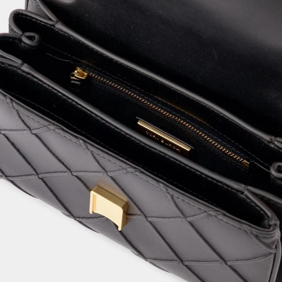 TORY BURCH Crossbody bags Fleming Soft Small Convertible Shoulder Bag in zwart - Foto 3