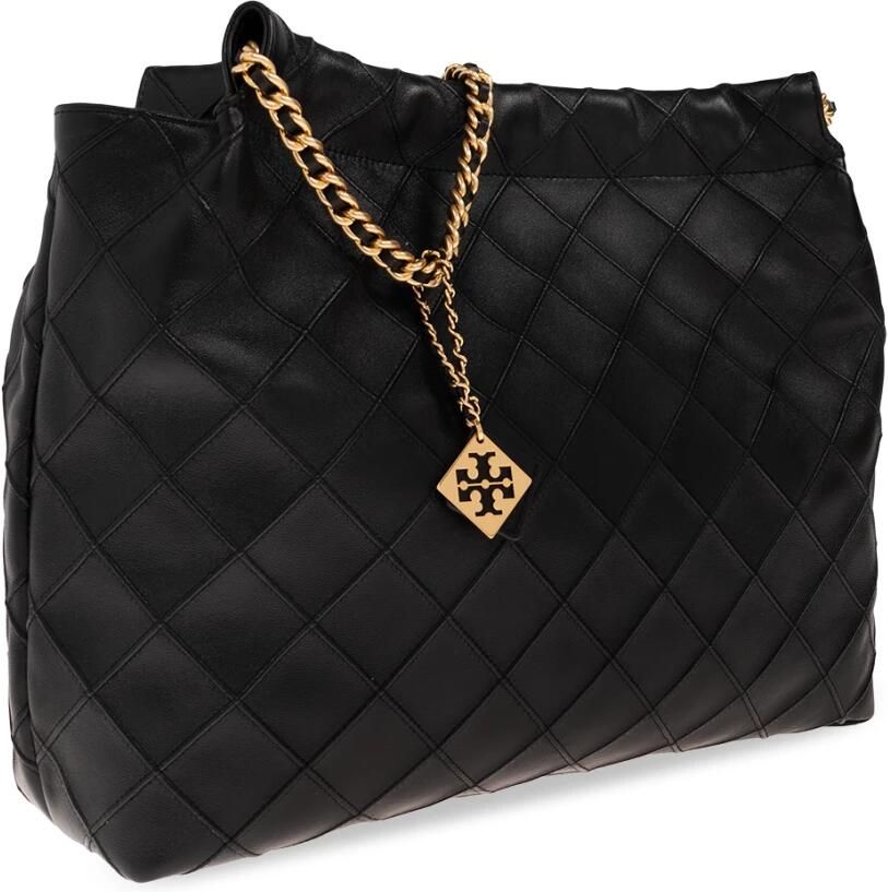 TORY BURCH Hobo bags Fleming Soft Drawstring Hobo in zwart - Foto 6