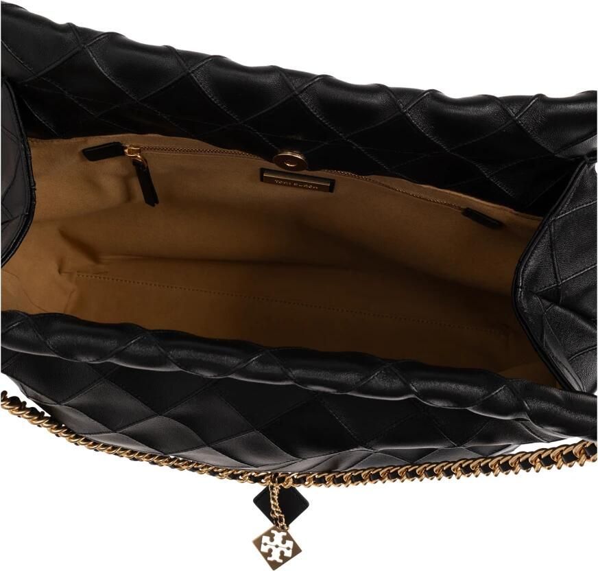 TORY BURCH Hobo bags Fleming Soft Drawstring Hobo in zwart - Foto 4