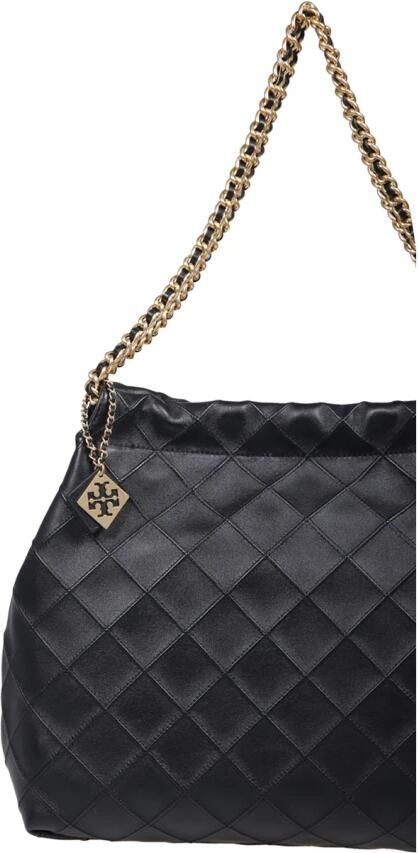 TORY BURCH Hobo bags Fleming Soft Drawstring Hobo in zwart - Foto 12