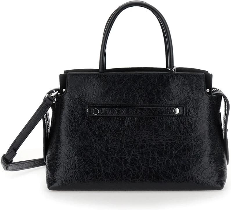 TORY BURCH Hobo bags Mercer Satchel Purse Leather Black in zwart - Foto 5