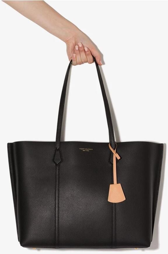 TORY BURCH Shoppers Perry Triple-Compartment Tote in zwart - Foto 7