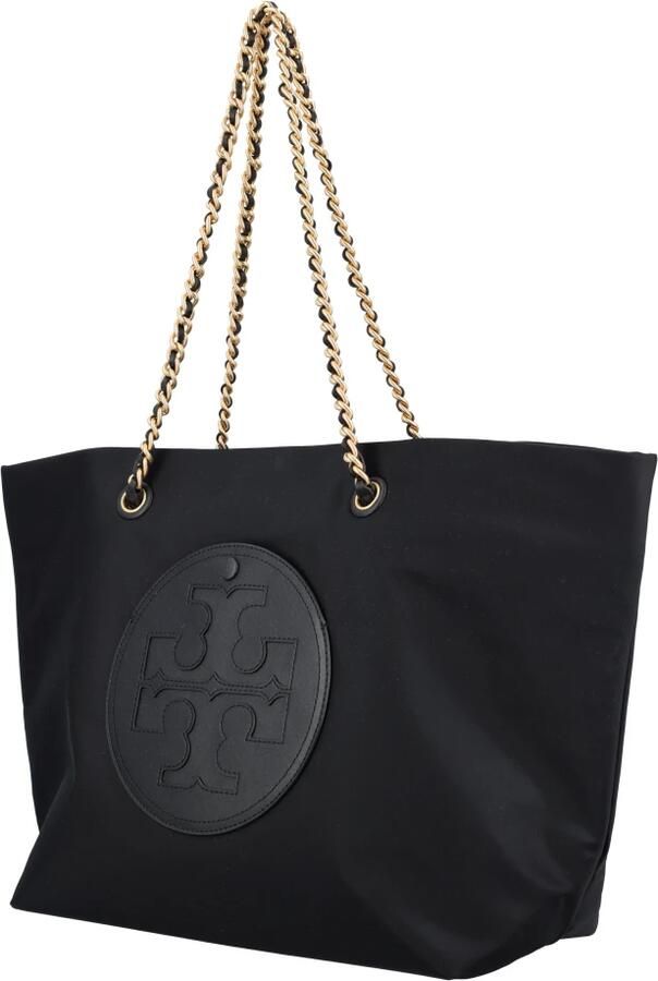 TORY BURCH Ella Chain Tote Stijlvolle en Functionele Schoudertas Black Dames - Foto 3