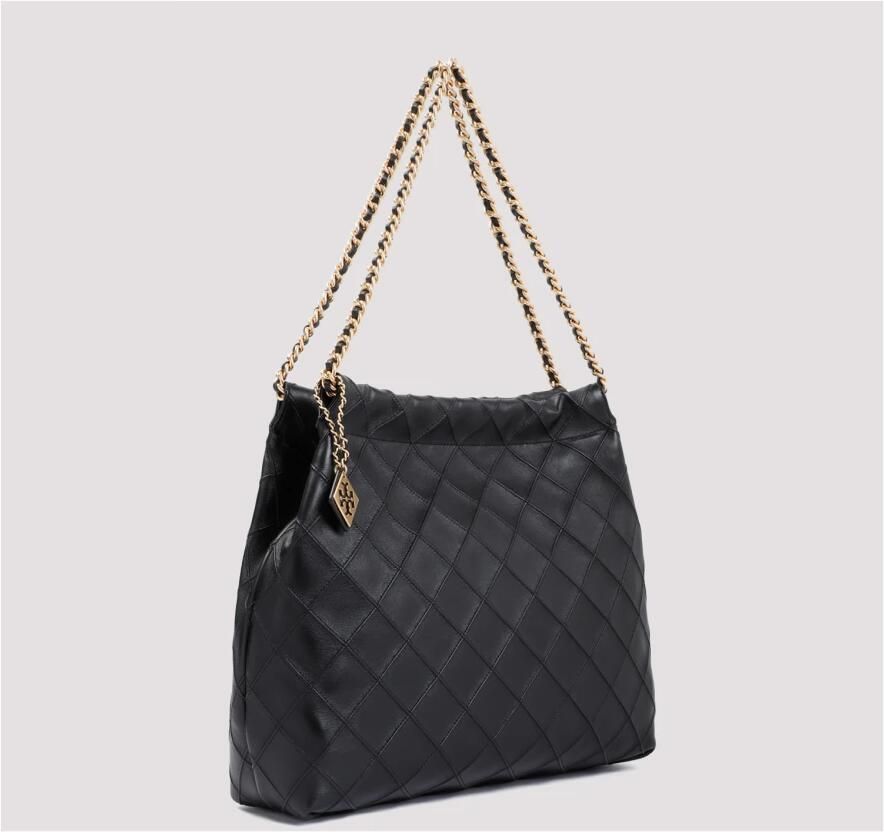 TORY BURCH Hobo bags Fleming Soft Drawstring Hobo in zwart - Foto 2