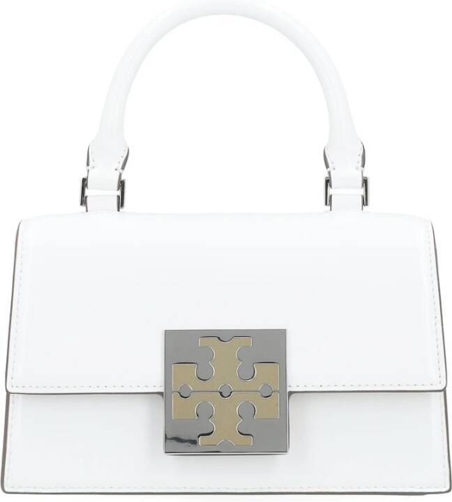 TORY BURCH Crossbody bags Trend Spazzolato Mini Top-Handle Bag in wit