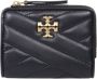 TORY BURCH Gewatteerde Bi-Fold Portemonnee Zwart Black Dames - Thumbnail 5