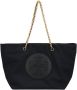 TORY BURCH Ella Chain Tote Stijlvolle en Functionele Schoudertas Black Dames - Thumbnail 3