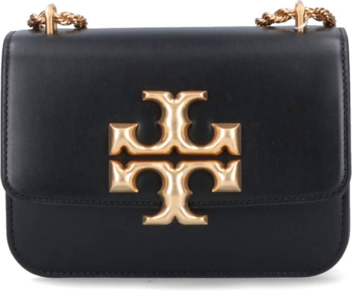 TORY BURCH Zwarte Schoudertas voor Moderne Vrouwen Zwart Dames